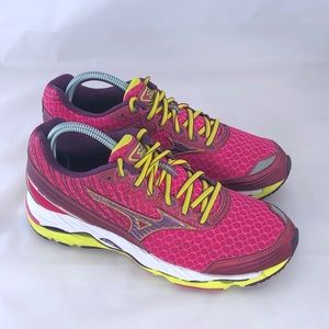 Mizuno Wave Paradox 2 Fuchsia/Purple Running Shoes